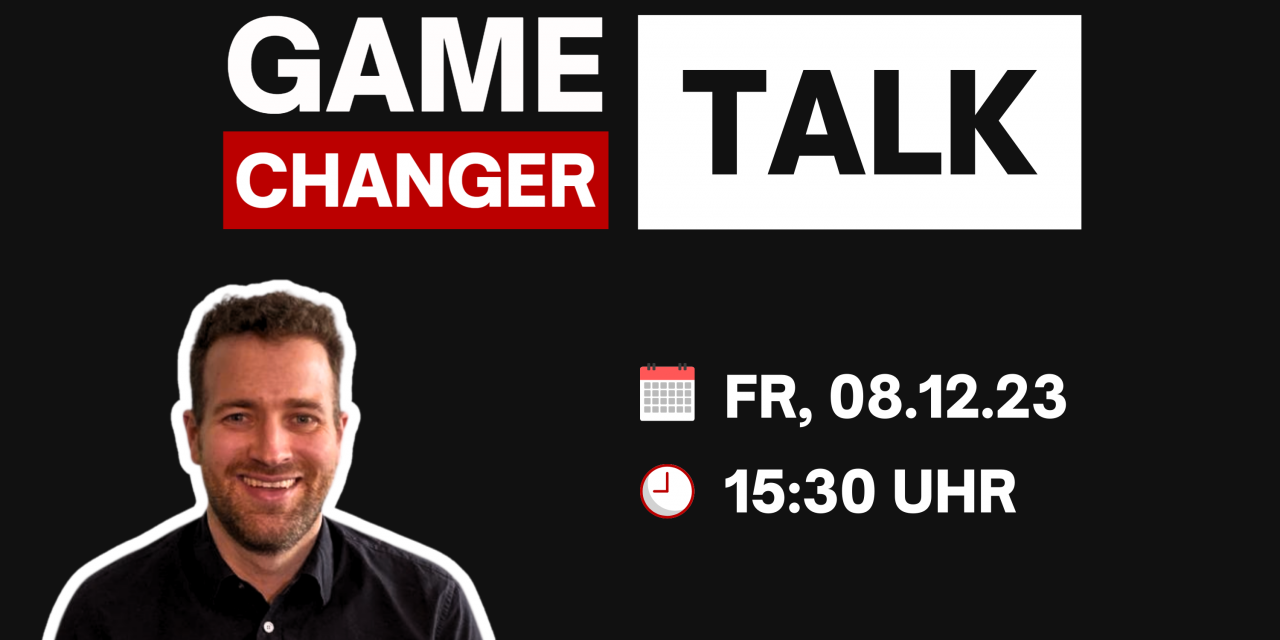 Game Changer Talk #1 mit Dr. Kai Rippe von Sportfive